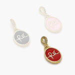 Dije Chapa de Oro Esmalte