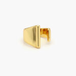 Anillo Chapa de Oro Iniciales 0001 - I