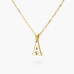 Inicial Acero Inoxidable Relieve Madre Perla 0012