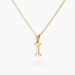 Inicial Acero Inoxidable Relieve Madre Perla 0012 - I