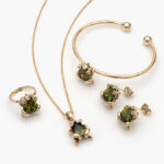 Set para Niña 4pzs Chapa de Oro 0986-3