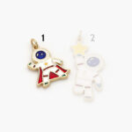 Mini Dije Chapa de Oro Astronauta Grupo 31