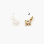 Mini Dije Chapa de Oro Zirconia Estrella Grupo 11