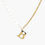 Inicial Acero Inoxidable Perlas 0017 - B
