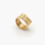 Anillo Caballero Acero Inoxidable Cruz 0083