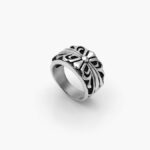 Anillo Caballero Acero Inoxidable Esmaltado 0085