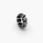 Anillo Caballero Acero Inoxidable Calaveras 0090