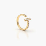 Anillo Chapa de Oro 0490 Ajustable