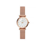 Reloj Fossil Rose Gold Milanese Madre Perla ES4433