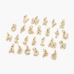 Mini Dije Chapa de Oro Inicial