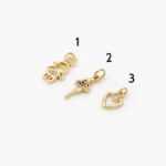 Mini Dije Chapa de Oro Figuras