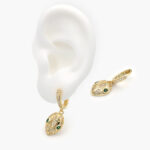 Hoops Chapa de Oro Serpiente 0505
