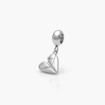 Dije Acero Inoxidable Corazón 0187