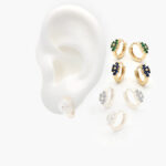 Huggies Chapa de Oro Zirconia 0148