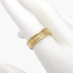Anillo Acero Inoxidable Zirconia 0209