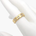 Anillo Acero Inoxidable Zirconia 0229