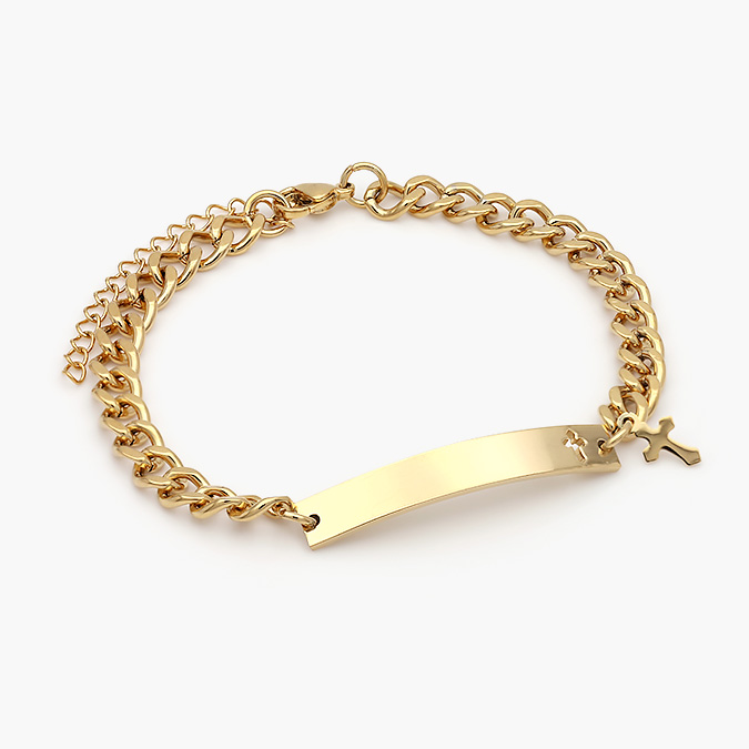 AP-0151-O Esclava Acero Inoxidable Cruz 0151 - Image 1