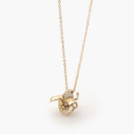 Collar Chapa de Oro Insecto 0367