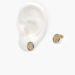 Broqueles Chapa de Oro San Benito 235