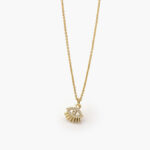 Collar Chapa de Oro Ojo Turco 0330