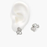 Broqueles Plata .925 Rodizados Serpiente 0048