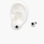 Broqueles Plata .925 Rodizados Ópalo 0072