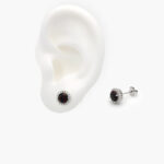 Broqueles Plata .925 Rodizados Ópalo 0073