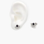 Broqueles Plata .925 Rodizados Ópalo 0074