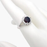 Anillo Plata .925 Rodizado Ópalo 0012