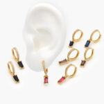 Hoops Chapa de Oro Zirconias 0576