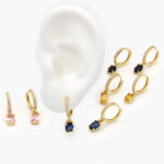 Hoops Chapa de Oro Zirconias 0579