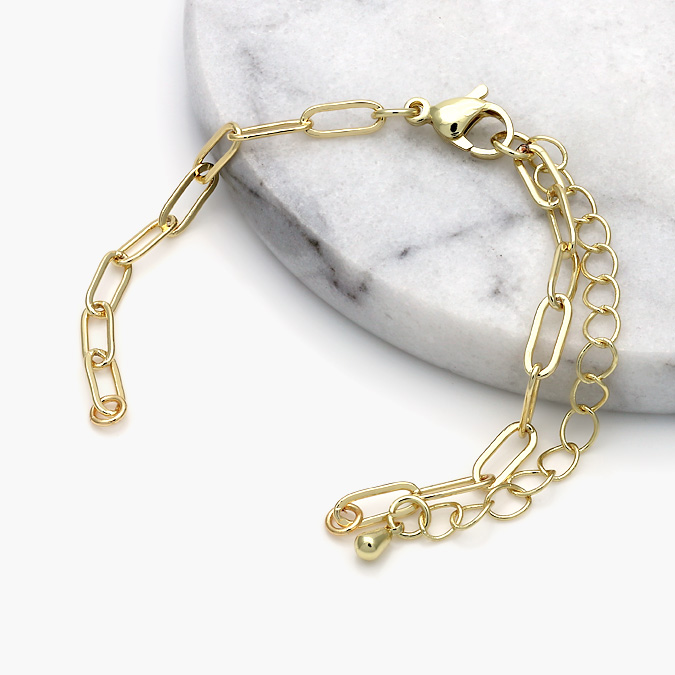 CTP-0015-O Pulso Chapa de Oro para Broches. 0015 - Image 1