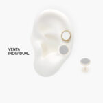 Piercing Acero Inoxidable 9.8mm. Esmalte 0044