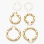 Arracadas Chapa de Oro 5.5mm 0580