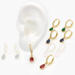 Hoops Chapa de Oro Zirconias 0578