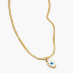 Collar Acero Inoxidable Ojo Turco 0228