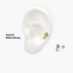 Piercing Acero Inoxidable Piña 0076