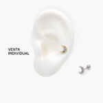 Piercing Acero Inoxidable Luna 0108