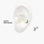 Piercing Acero Inoxidable Luna 0115