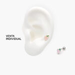 Piercing Acero Inoxidable Fruta Corazón 0142