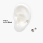 Piercing Acero Inoxidable Sandía 0152