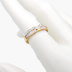 Anillo Acero Inoxidable Madre Perla Zirconia 0340