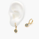 Hoops Chapa de Oro Zirconias 0602