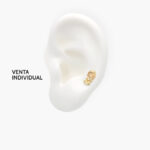 Piercing Chapa de Oro Bella 0002