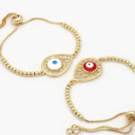 Pulso Chapa de Oro Ojo Turco 0693