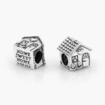 Charm Plata .925 Rodizado Casa 0012