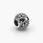 Charm Plata .925 Rodizado Infinito Zirconias 0065