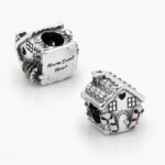 Charm Plata .925 Rodizado Casa de Jengibre 0121