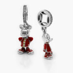 Colgante Plata .925 Rodizado Mickey Pijama 0238