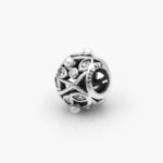 Charm Plata .925 Rodizado Perla Zirconias 0321